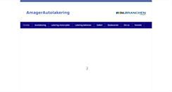 Desktop Screenshot of amagerautolakering.dk